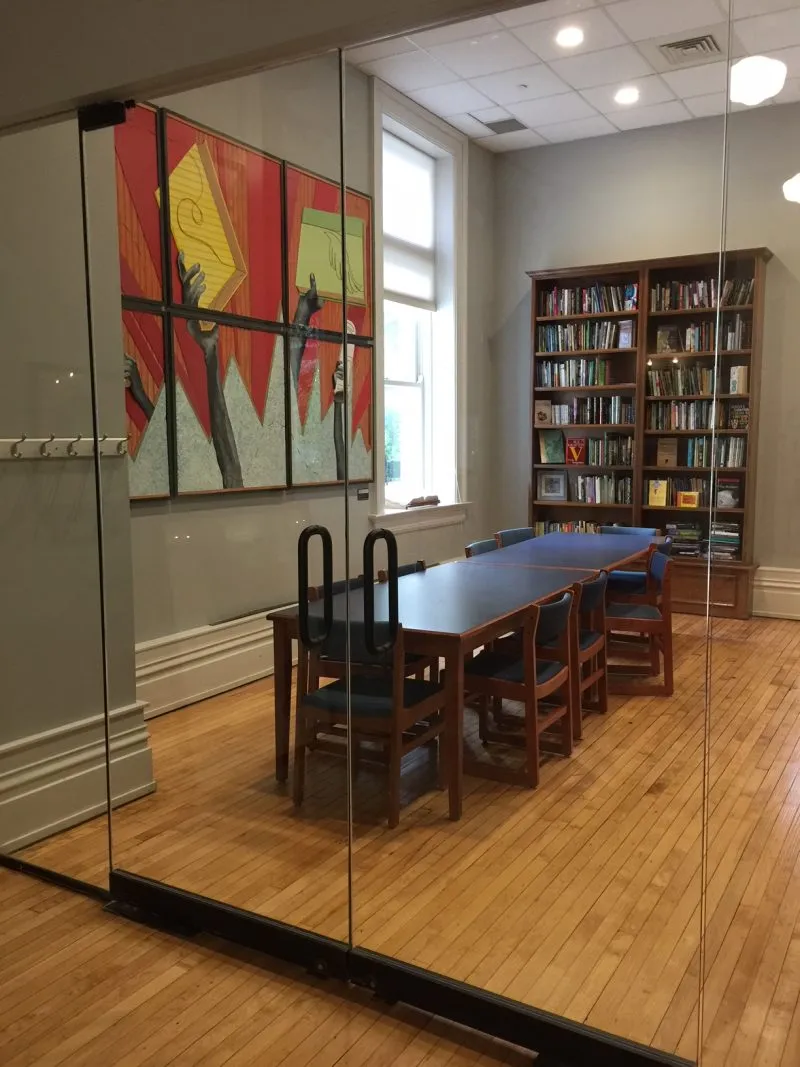 Work Reference Room In & Around the Building - Carnegie Center